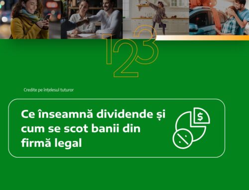 Ce înseamnă dividende și cum se scot banii din firmă legal