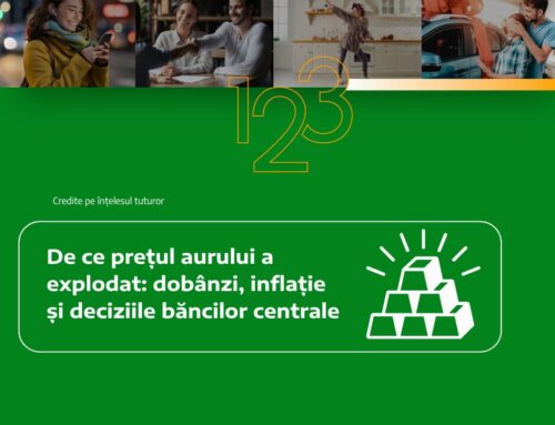 De ce prețul aurului a explodat: dobânzi, inflație și deciziile băncilor centrale