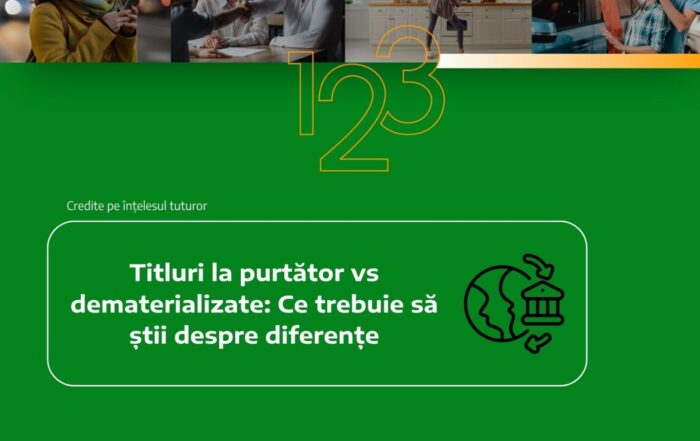 titluri la purtator vs dematerializate